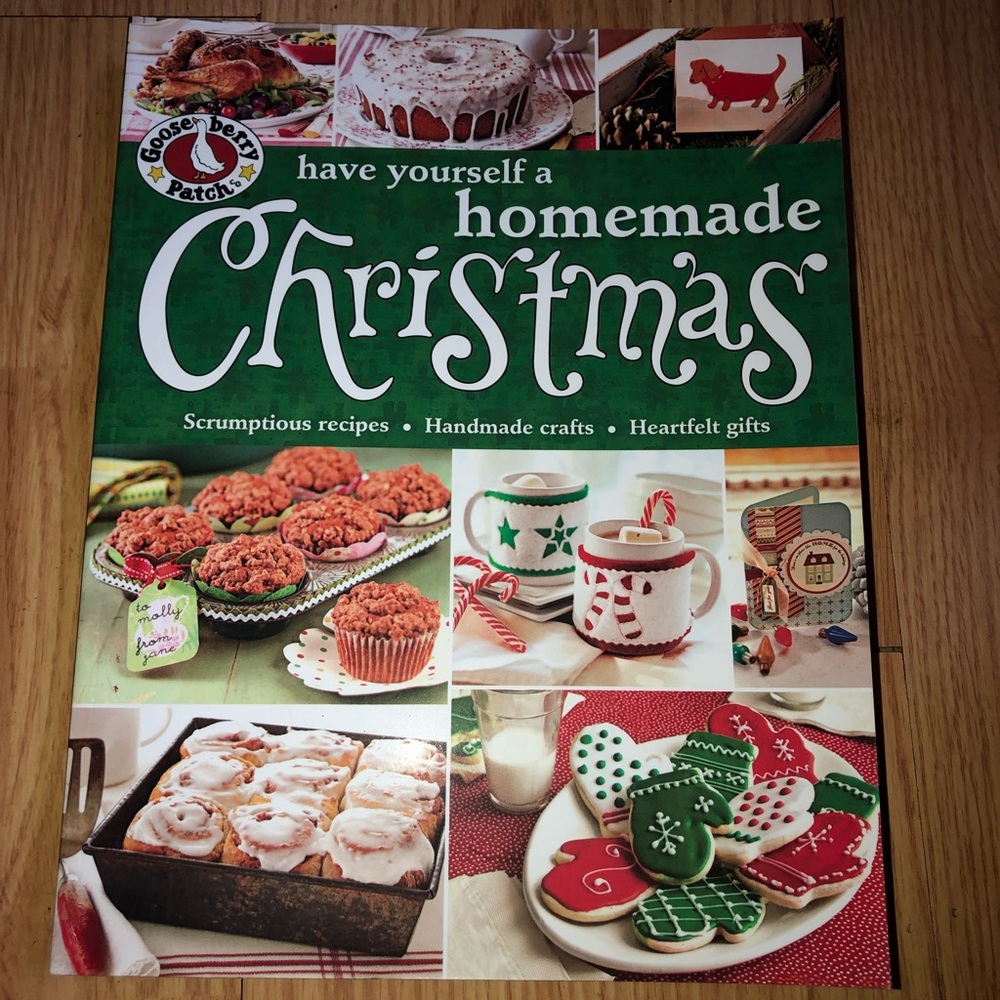 Gooseberry Patch Christmas recipe handmade crafts & gifts book 416 pages
